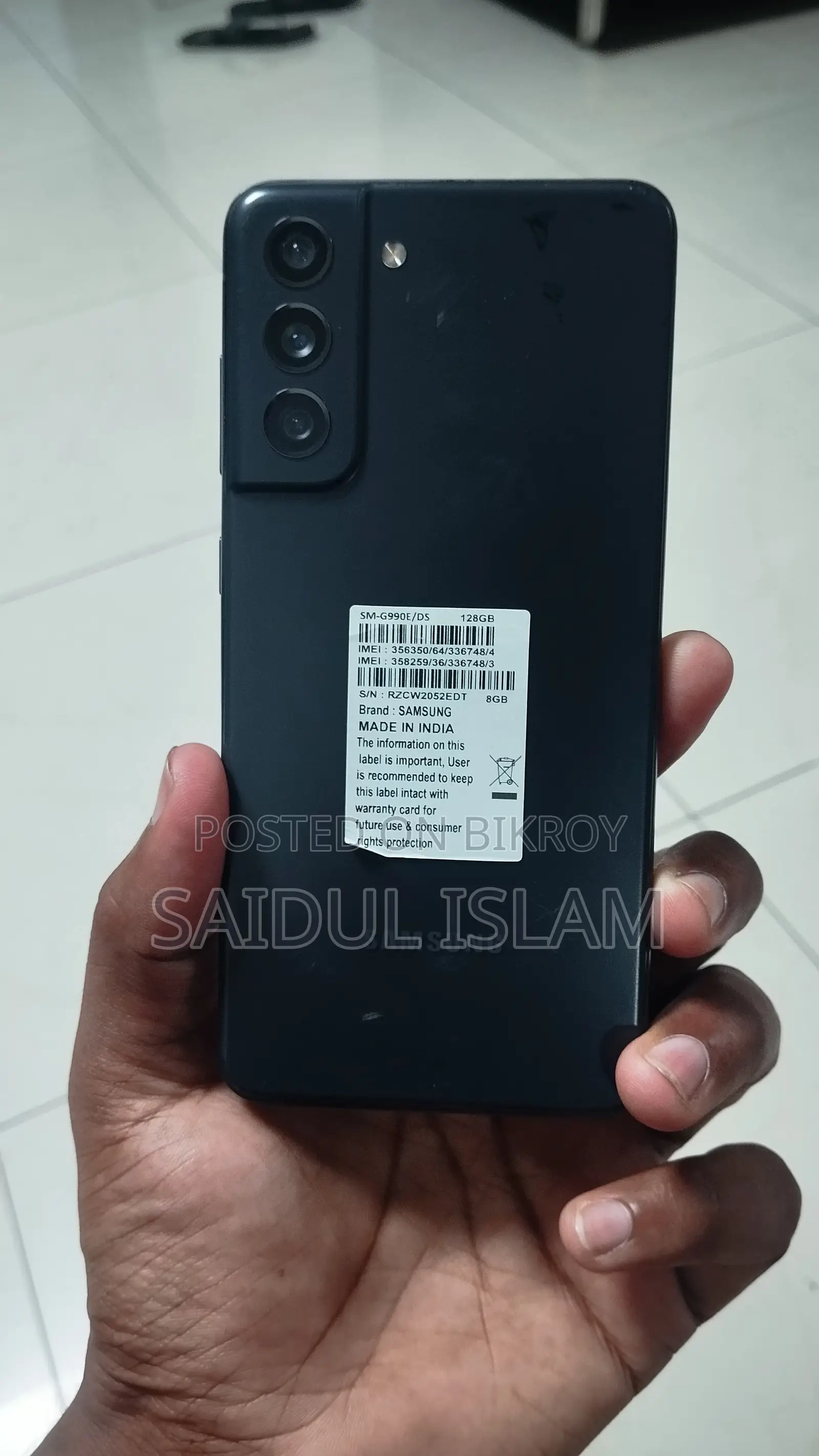 Samsung Galaxy S21 FE 128 GB Black