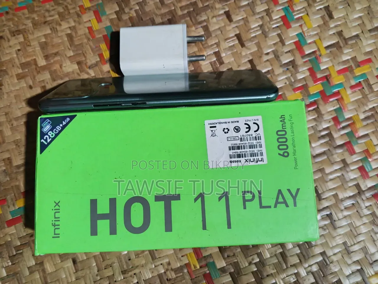 Infinix Hot 11 Play 128 GB Bronze