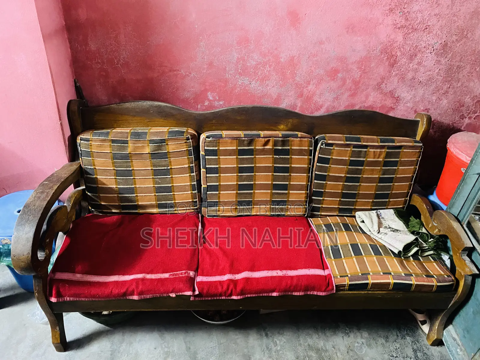 Pure Teak Wood Sofa
