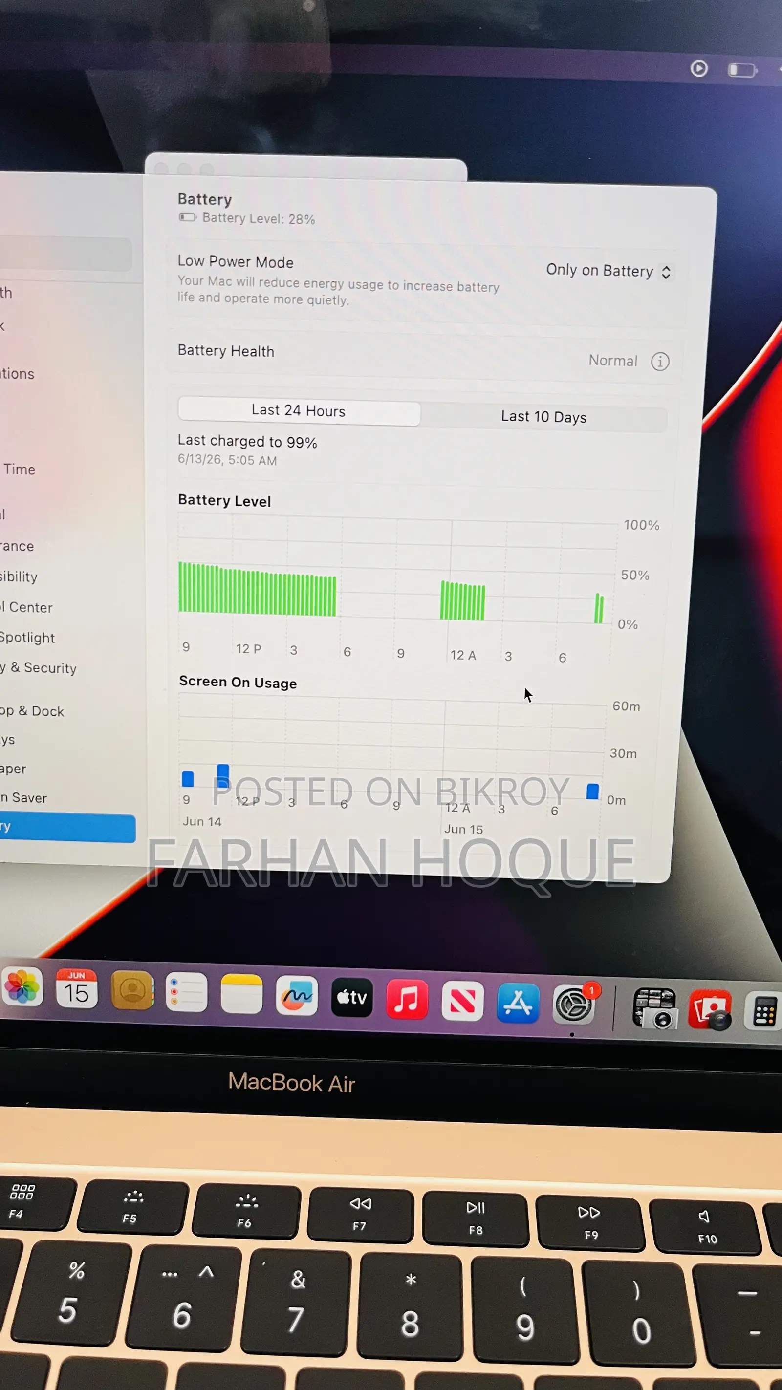 New Laptop Apple MacBook Air 2019 8GB Intel Core I5 SSD 512GB