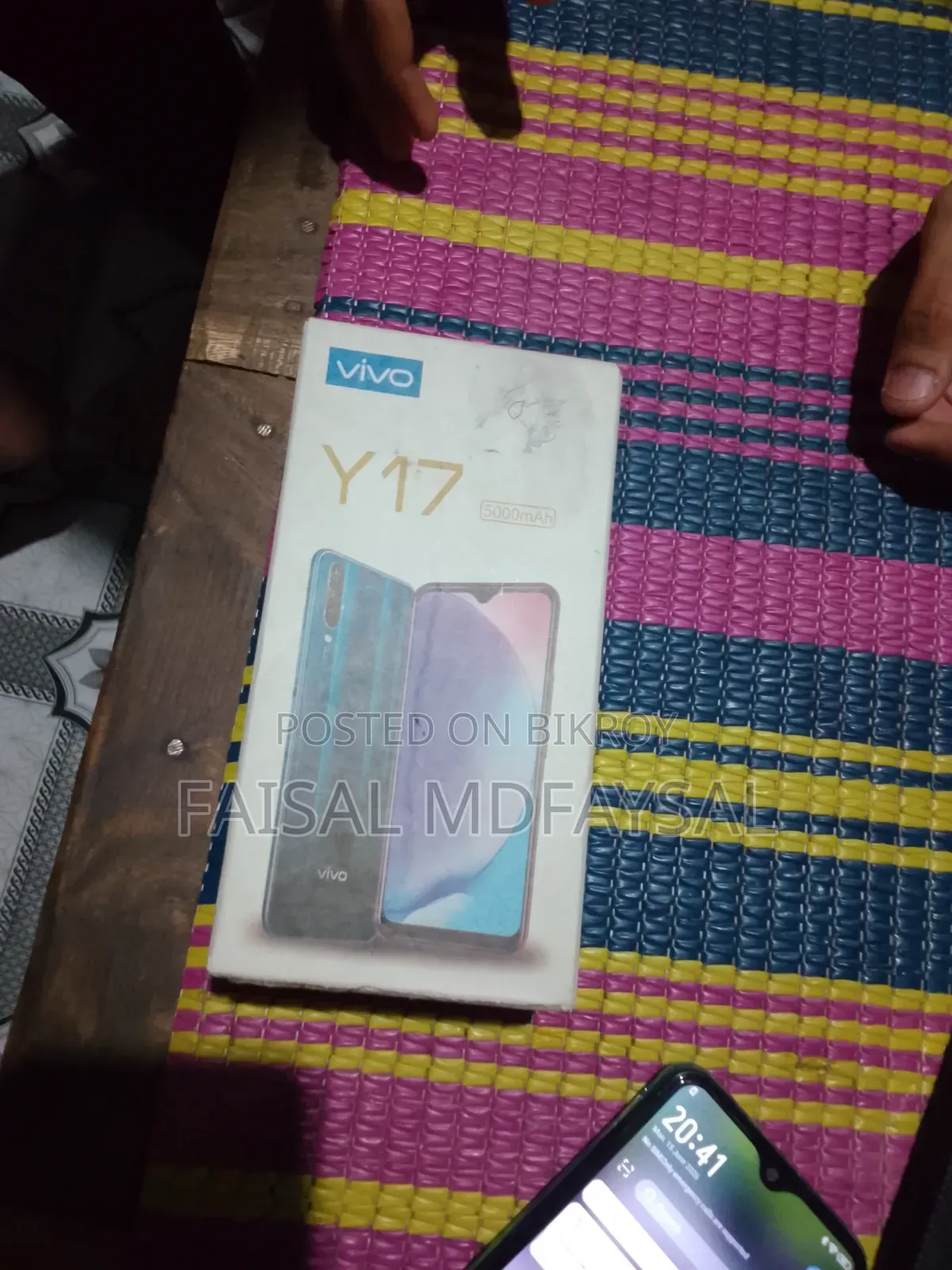 Vivo Y17 256 GB Blue