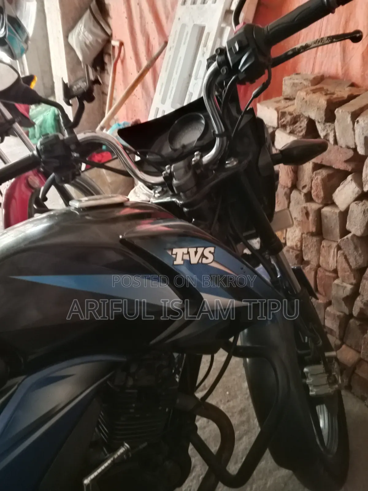 TVS Stryker 125 2018 Blue