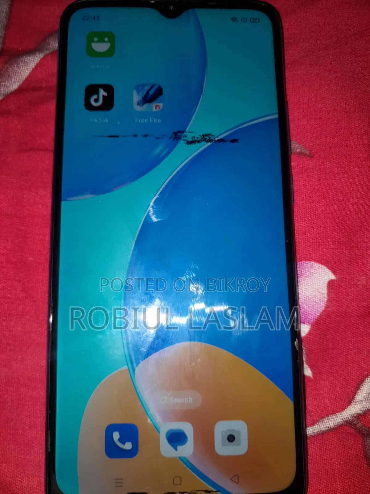 New Oppo A15s 64 GB Blue