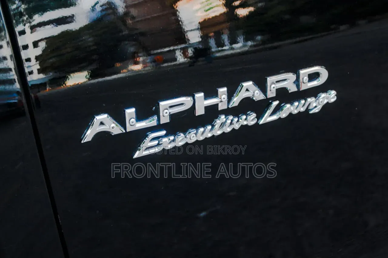 Toyota Alphard 2015 Black