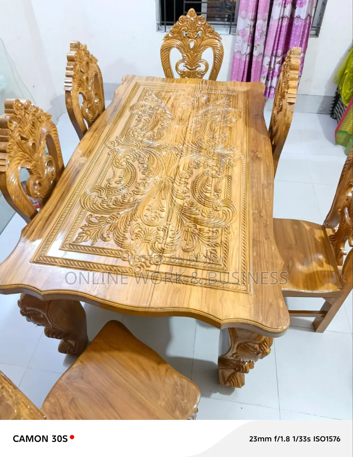 অরিজিনাল চিটাগং সেগুন কাঠের ১০০%