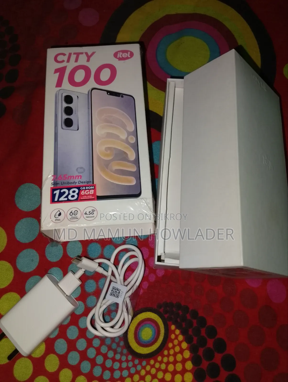 New Itel City 100 128 GB