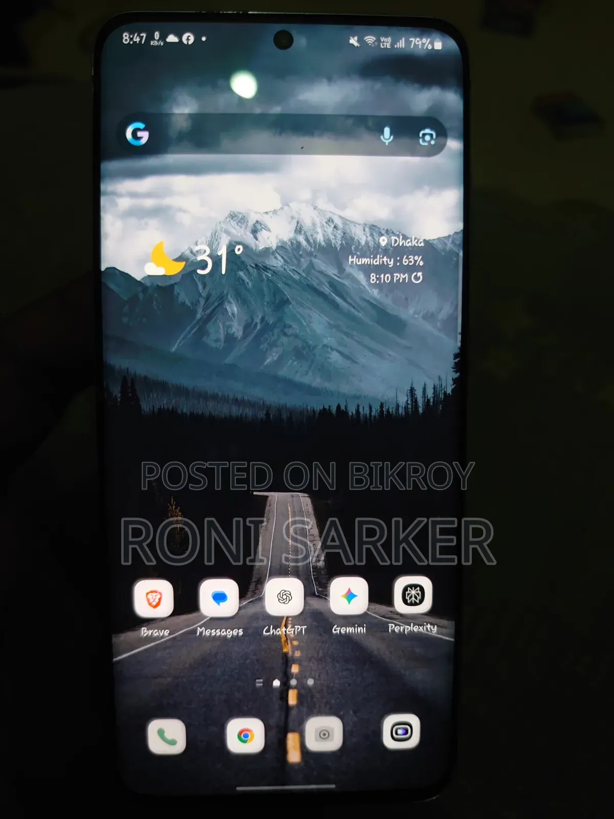 Samsung Galaxy S20 128 GB Blue
