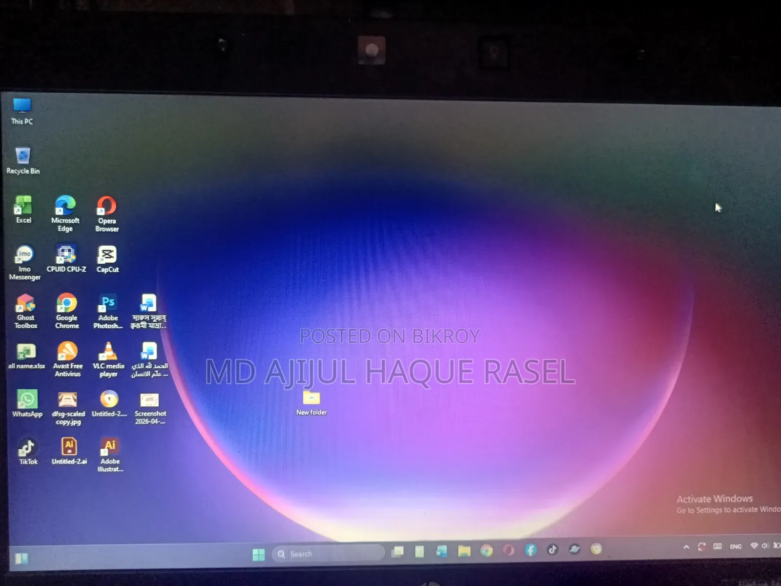 Laptop HP EliteBook 8440P 4GB Intel Core I5 SSD 128GB