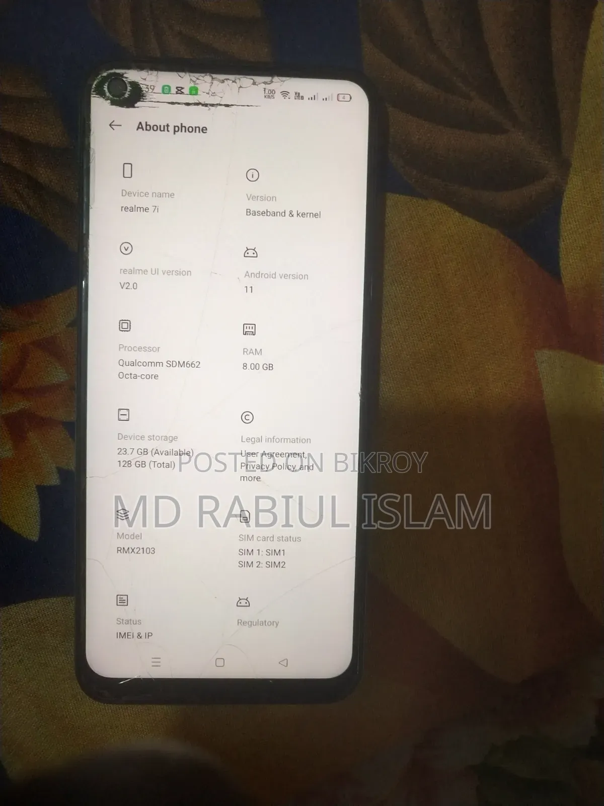 Realme 7i 128 GB Green
