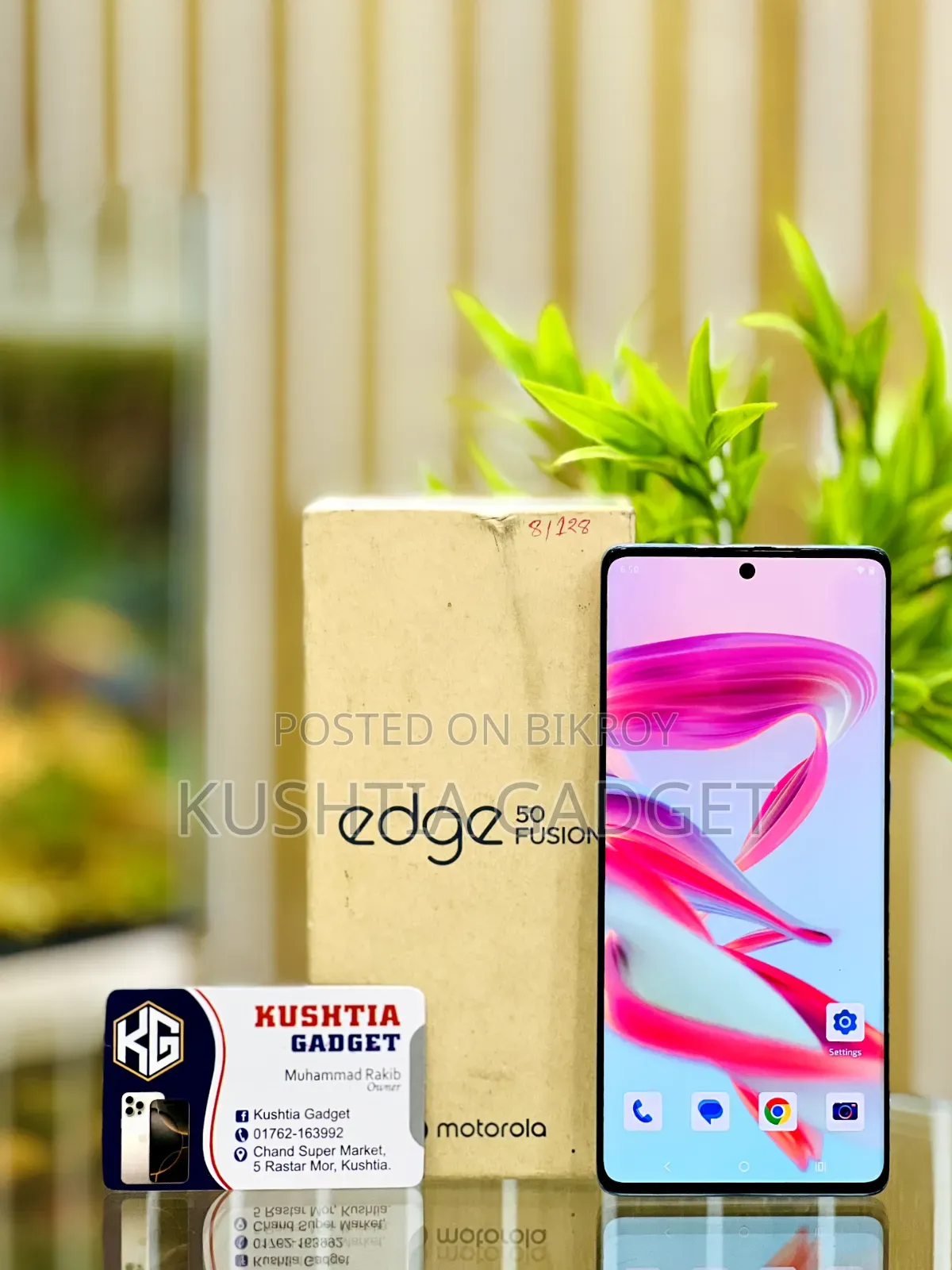 Motorola Edge 50 Fusion 128 GB White