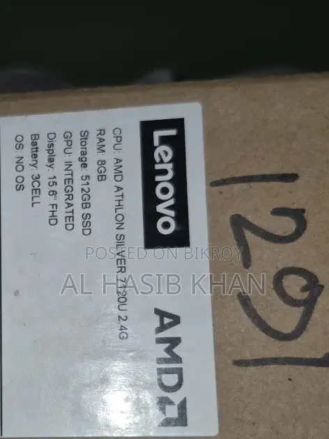Laptop Lenovo IdeaPad 1 8GB AMD SSD 512GB