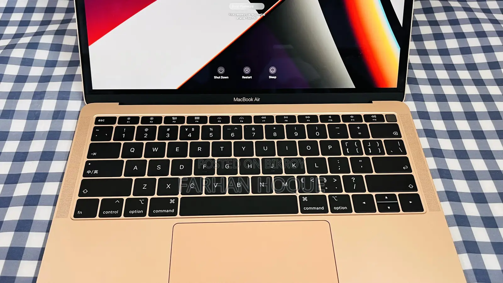 New Laptop Apple MacBook Air 2019 8GB Intel Core I5 SSD 512GB