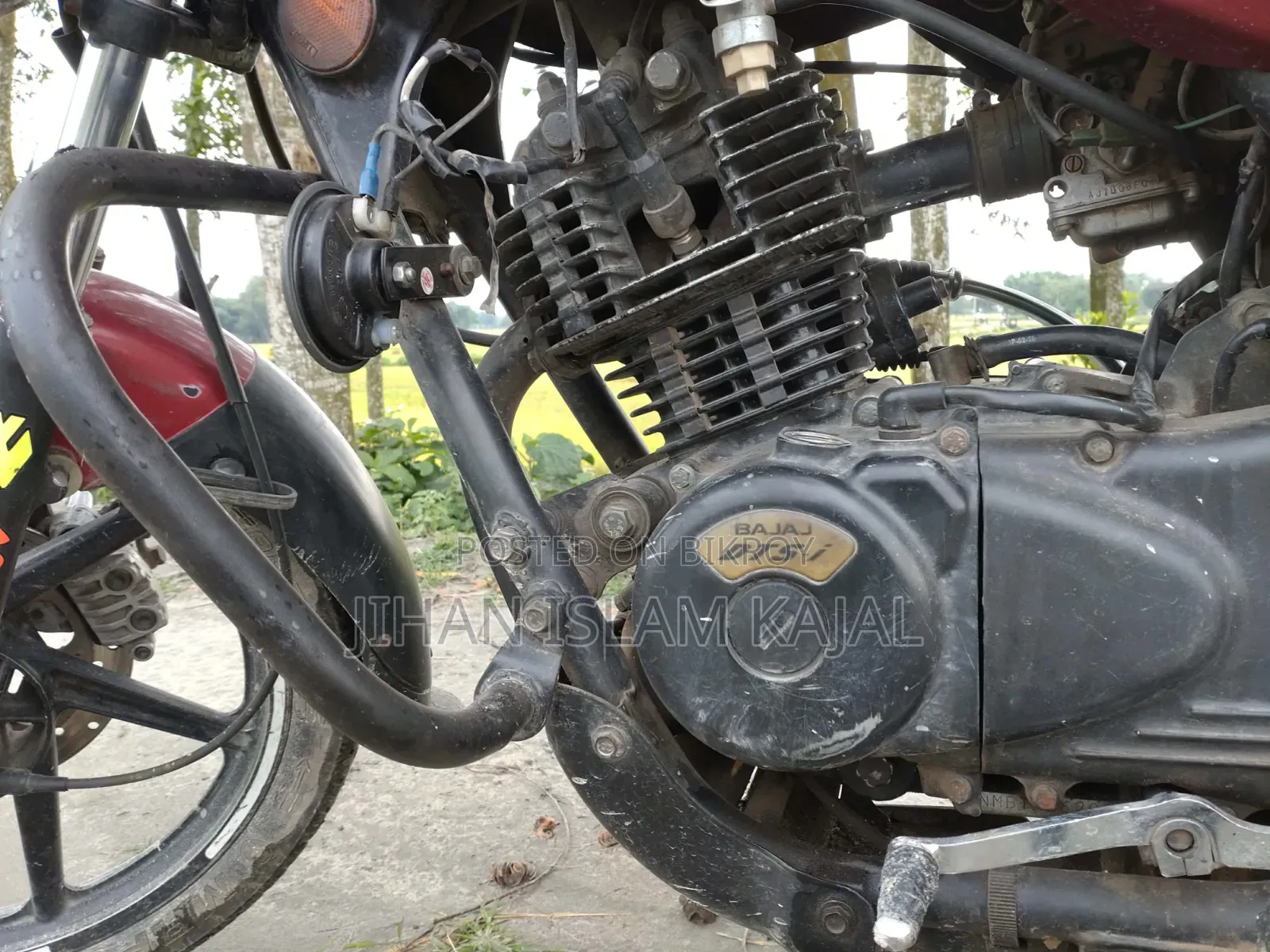 Bajaj Discover 135 2009 Red
