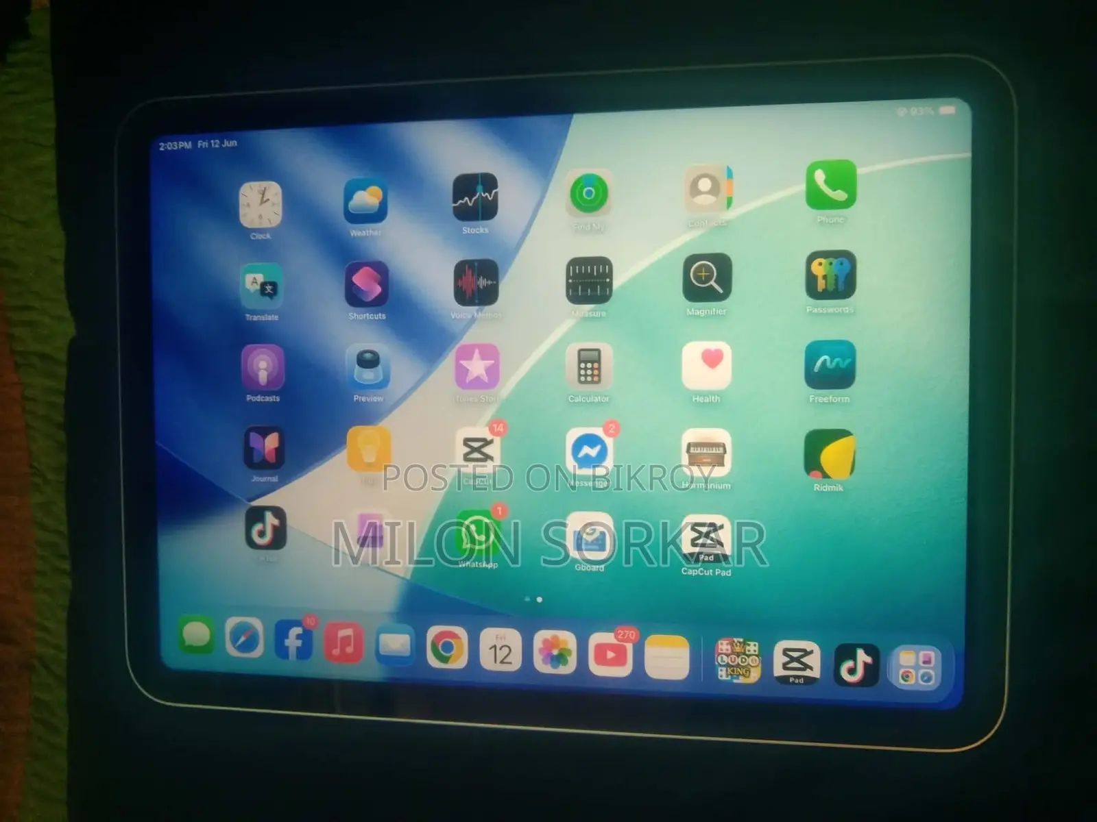Apple iPad 10.2 (2021) 64 GB Silver
