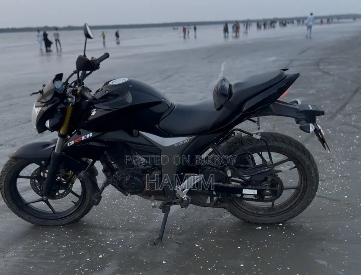 Suzuki Gixxer Monotone 2024 Black