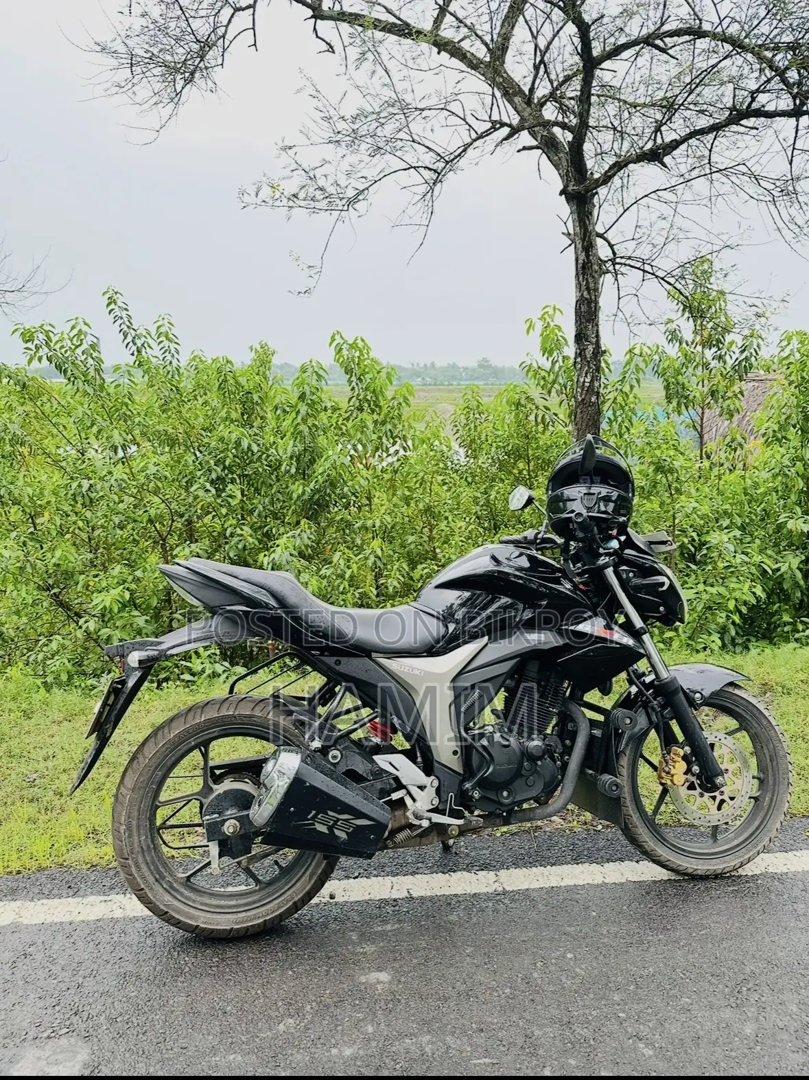 Suzuki Gixxer Monotone 2024 Black