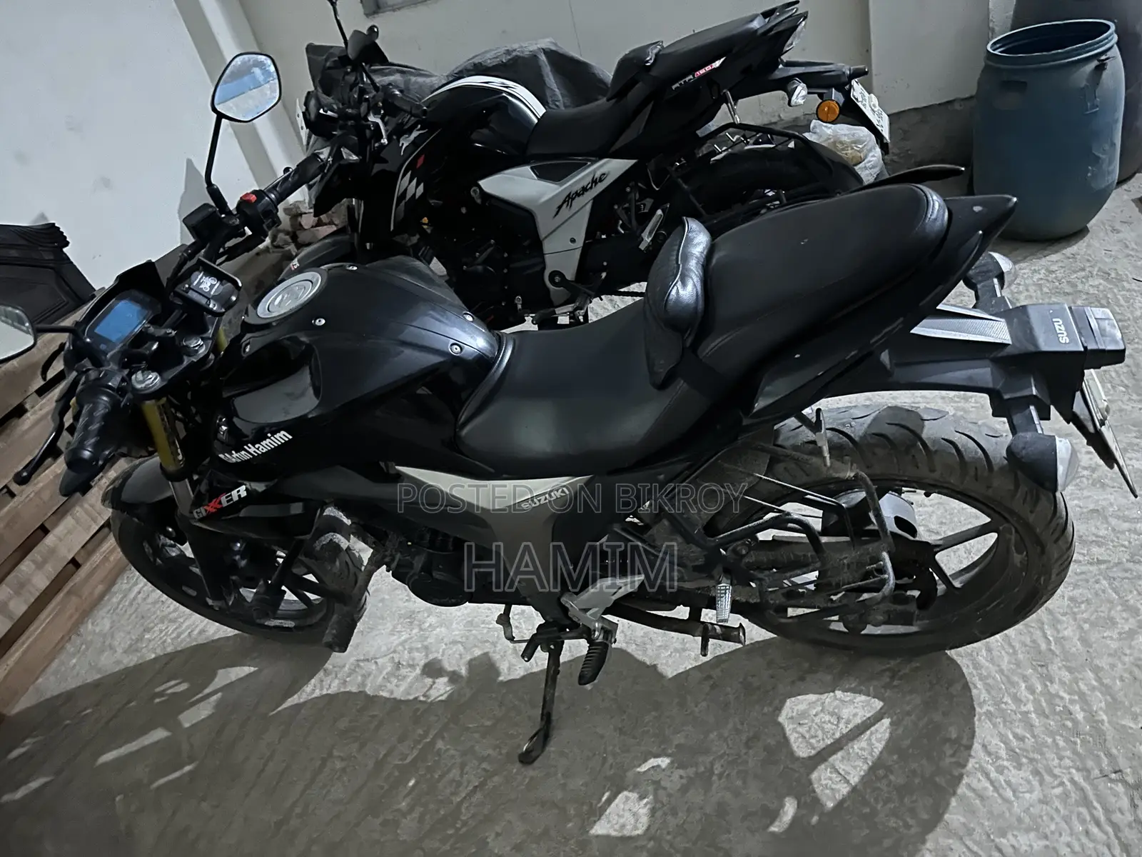 Suzuki Gixxer Monotone 2024 Black