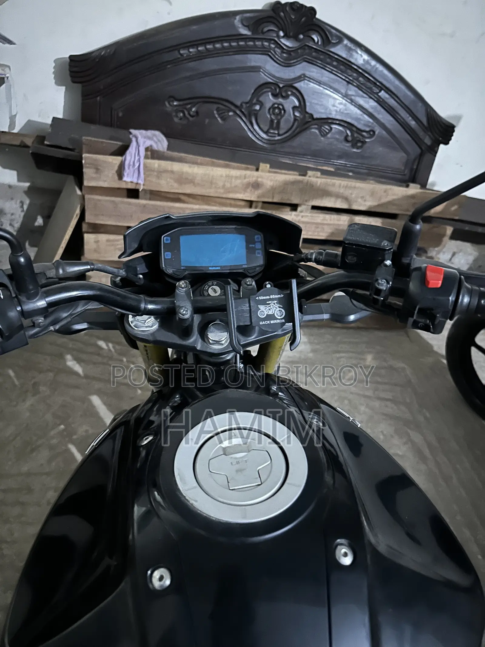 Suzuki Gixxer Monotone 2024 Black