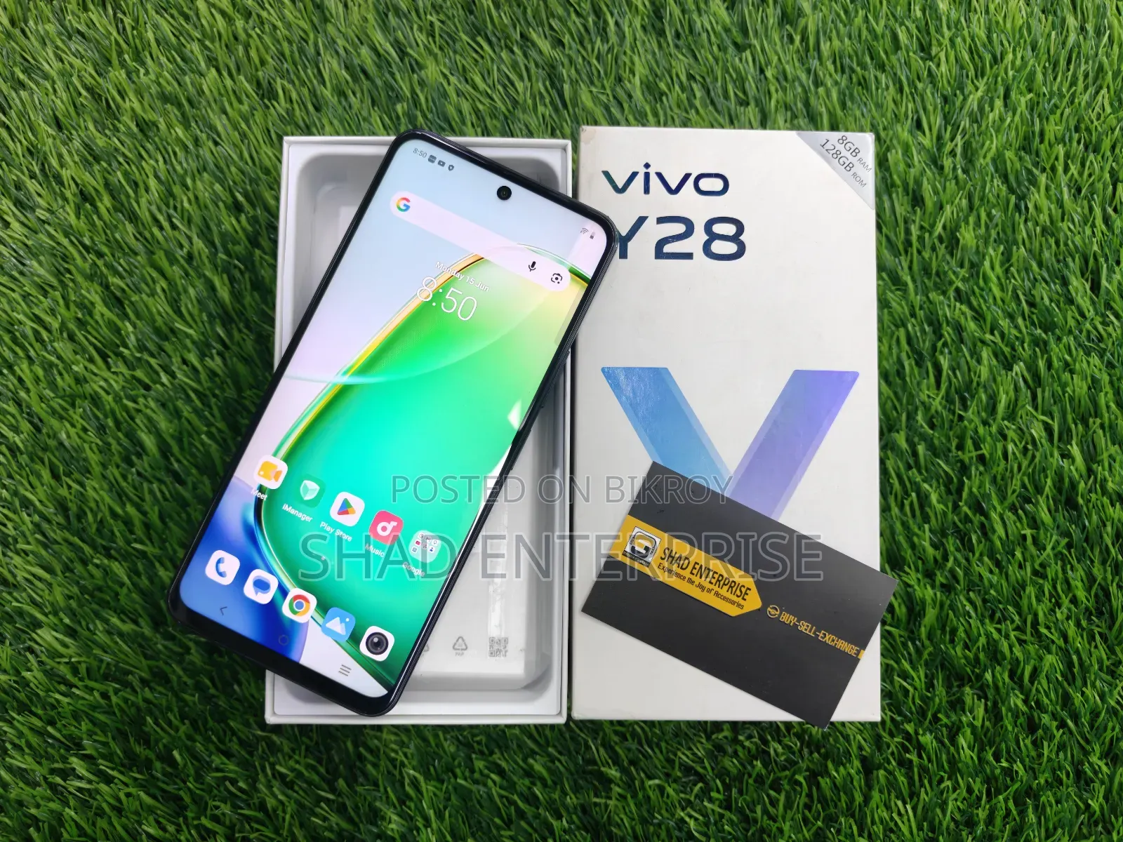 Vivo Y28 8 GB Silver