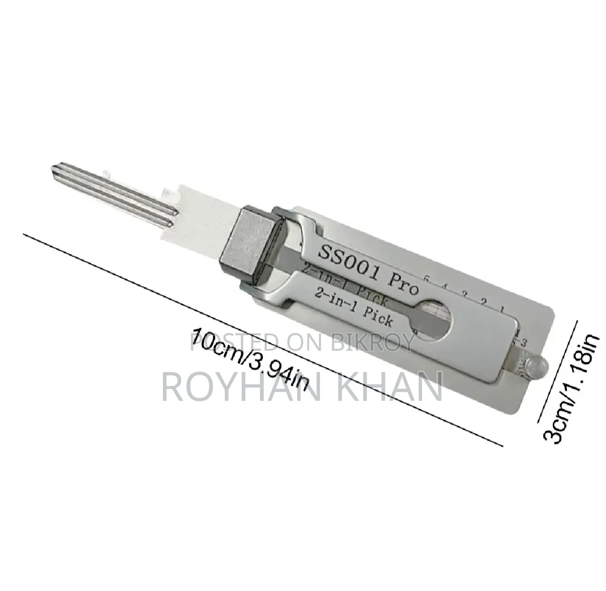 Ss001 Pro 2-in-1 Lock Pick Tool Set | Pro Locksmith Practice Tool