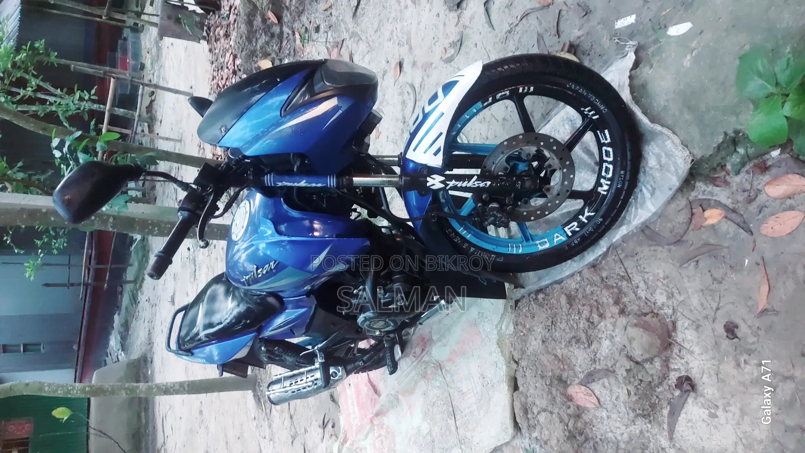 Bajaj Pulsar 150 2015 Blue