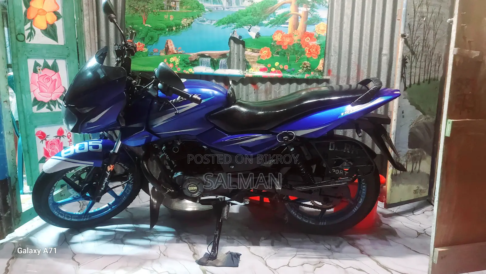 Bajaj Pulsar 150 2015 Blue