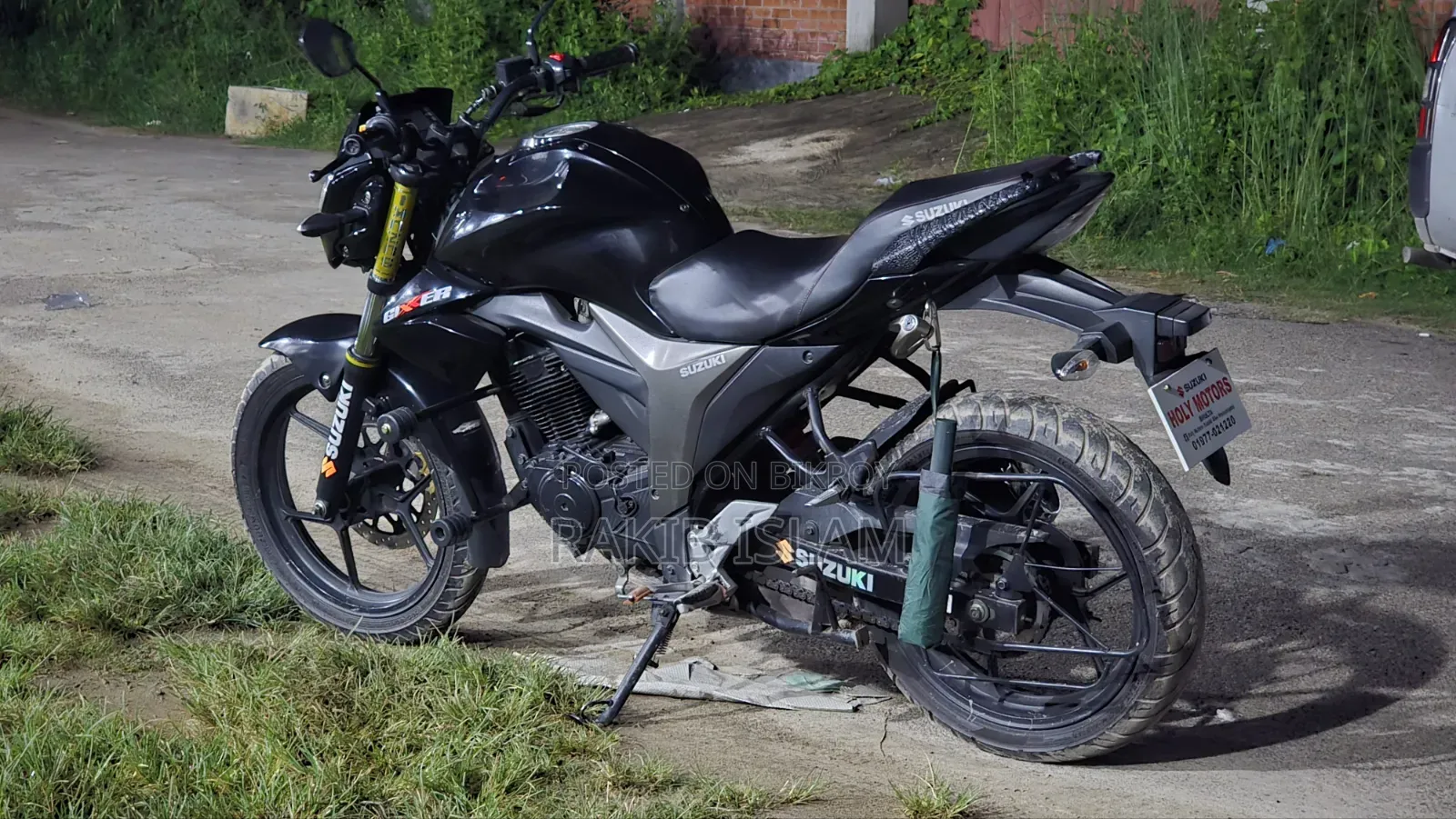 Suzuki Gixxer Monotone 2023 Black