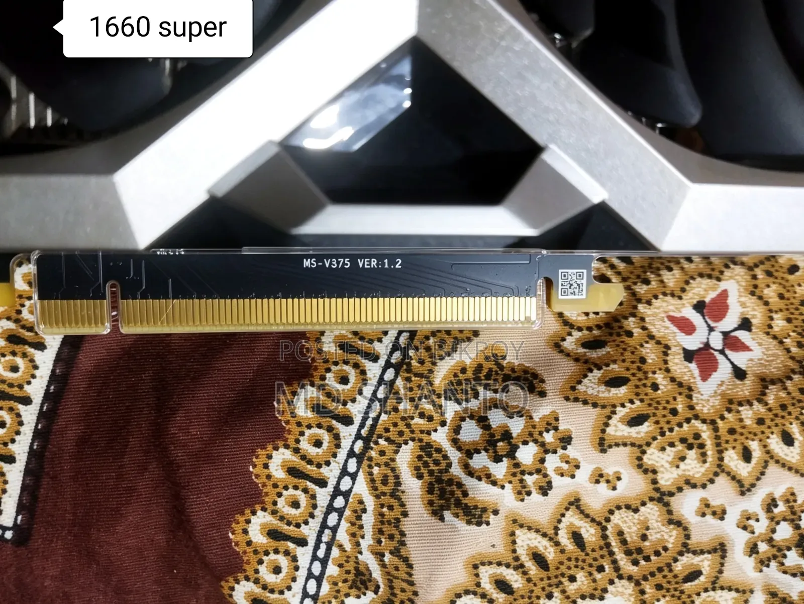 Msi GTX 1660 Super Ventus Oc 6 Gb