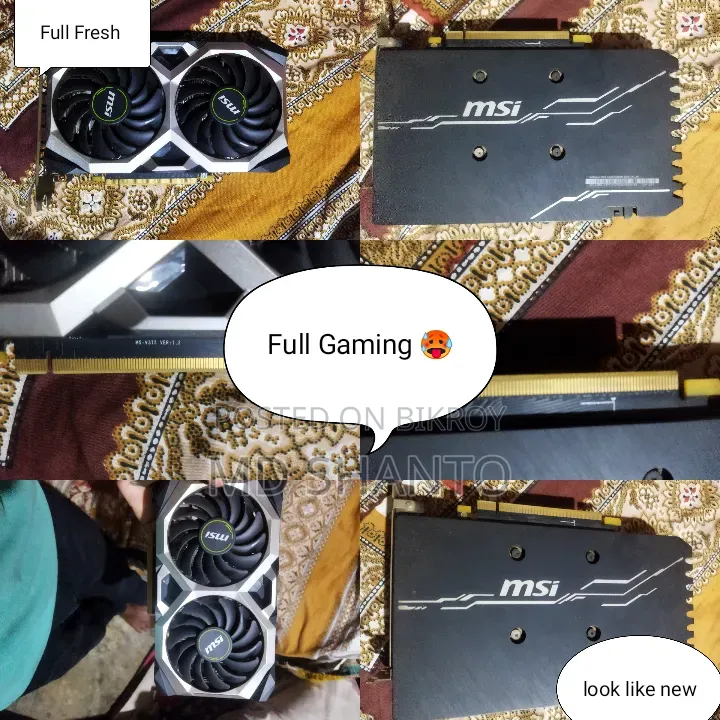 Msi GTX 1660 Super Ventus Oc 6 Gb