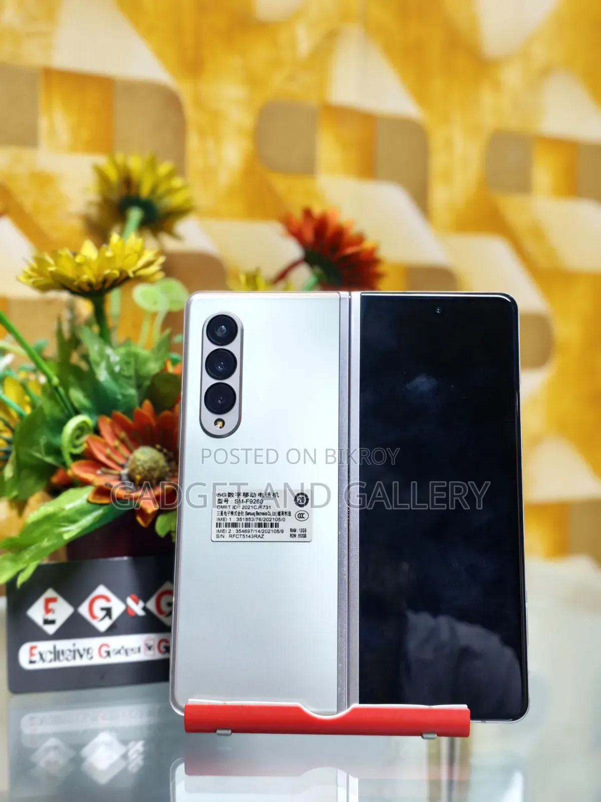 Samsung Galaxy Z Fold 3 512 GB Silver