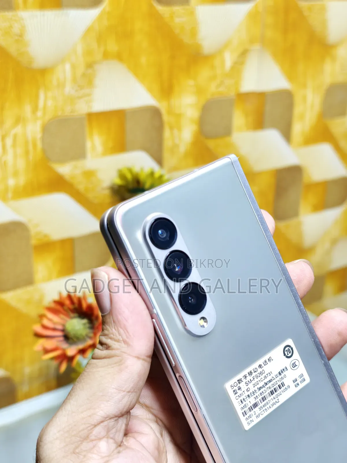 Samsung Galaxy Z Fold 3 512 GB Silver