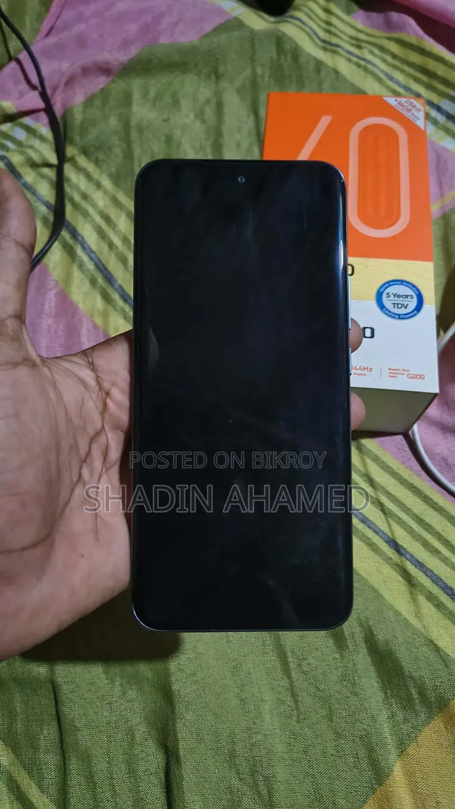 টেকনো স্পার্ক ৪০ প্রো+ ২৫৬ জিবি ব্লু