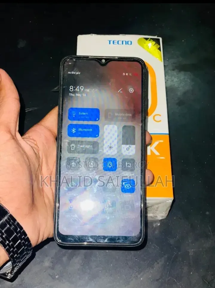 Tecno Spark 10C ১২৮ জিবি কালো