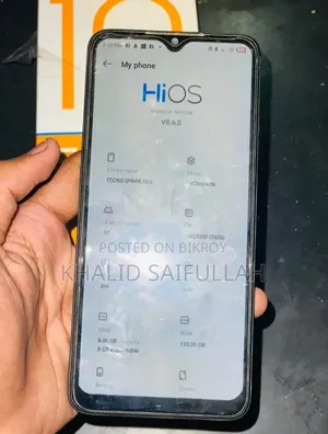 Tecno Spark 10C ১২৮ জিবি কালো