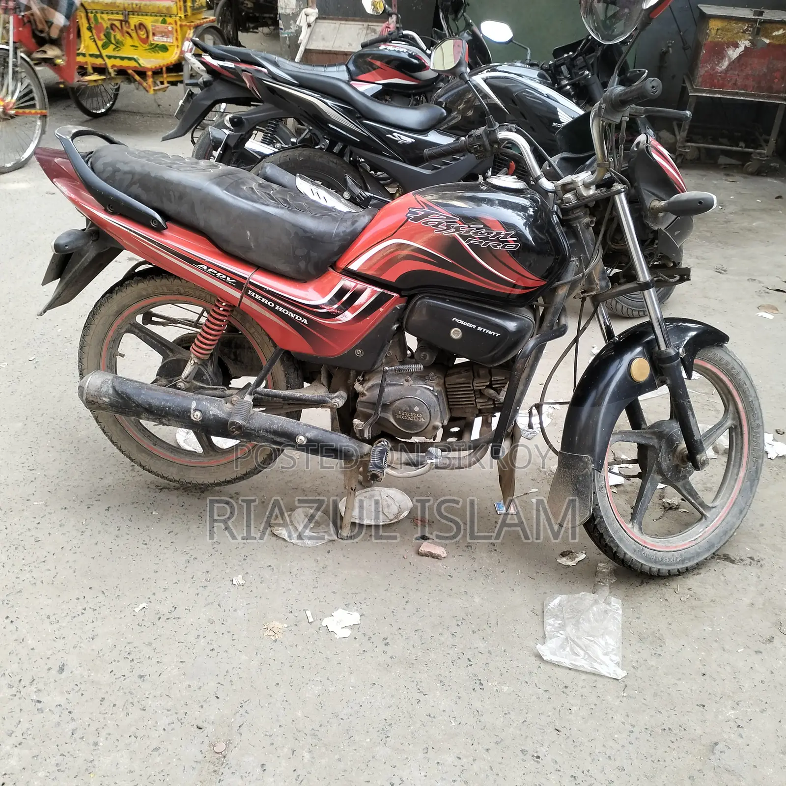 Hero Passion Pro 2012 Red