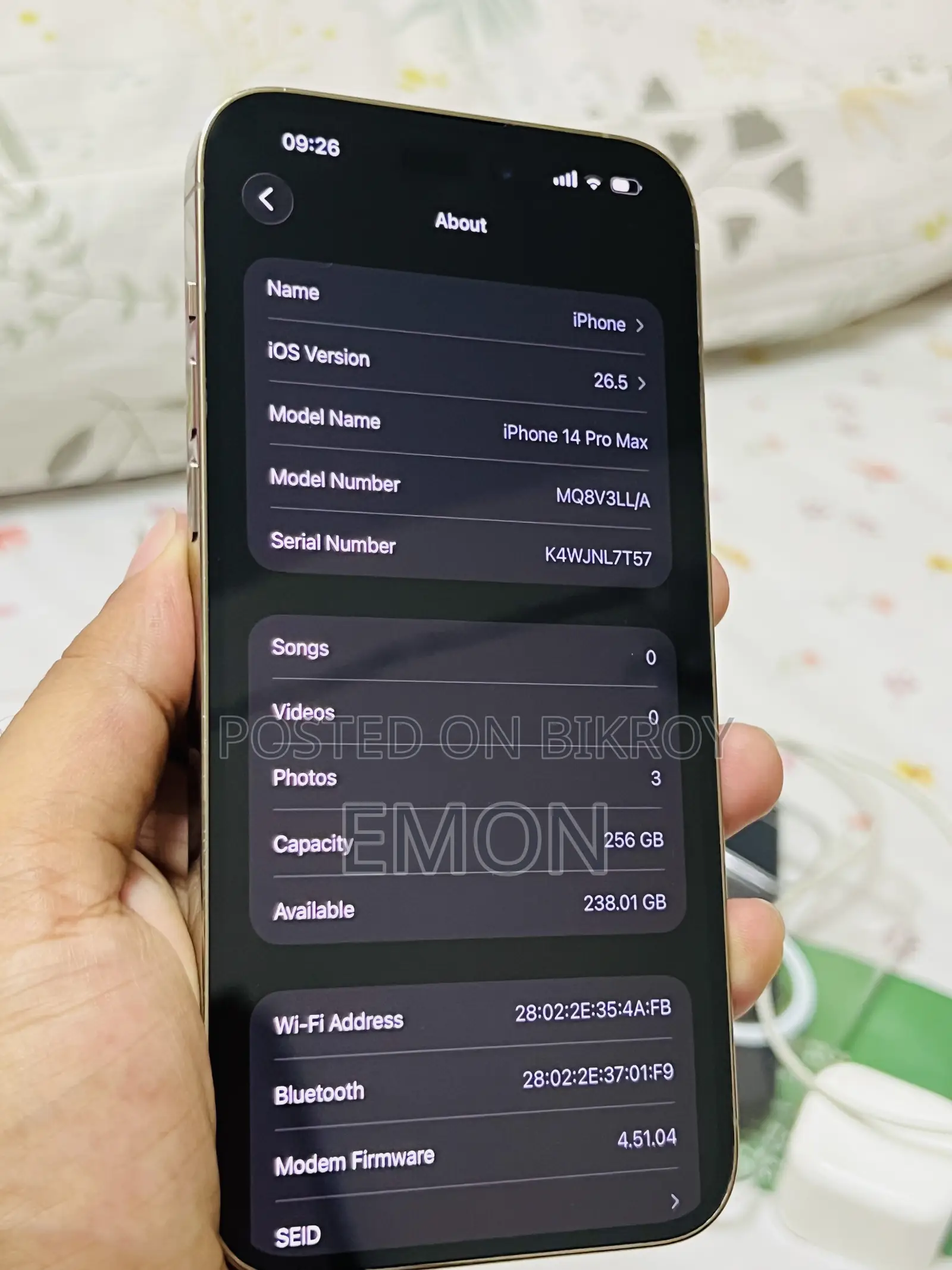 New Apple iPhone 14 Pro Max 256 GB Gold