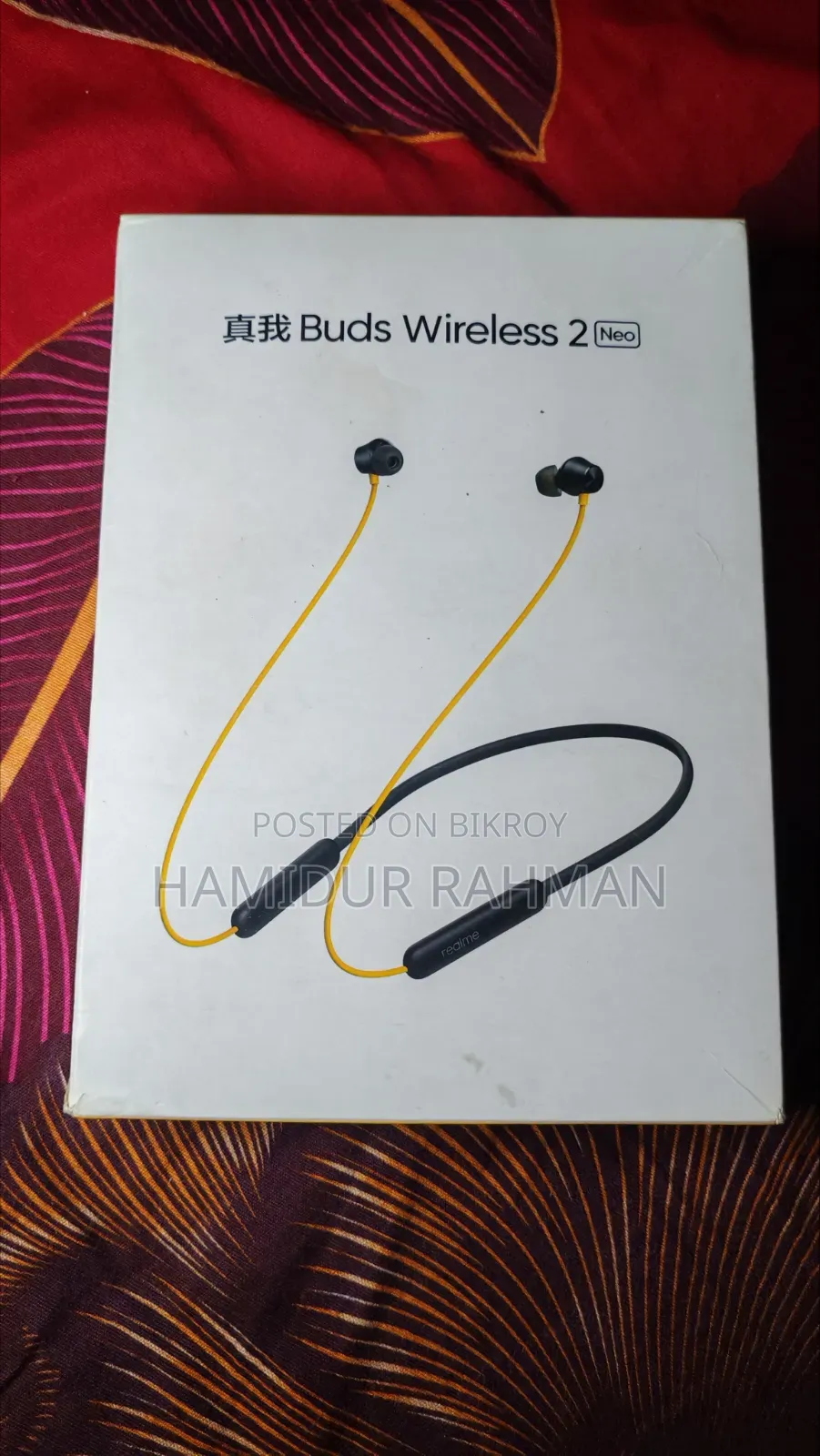 Realme Buds Wireless 2 Neo (Full Box & All Accessories)
