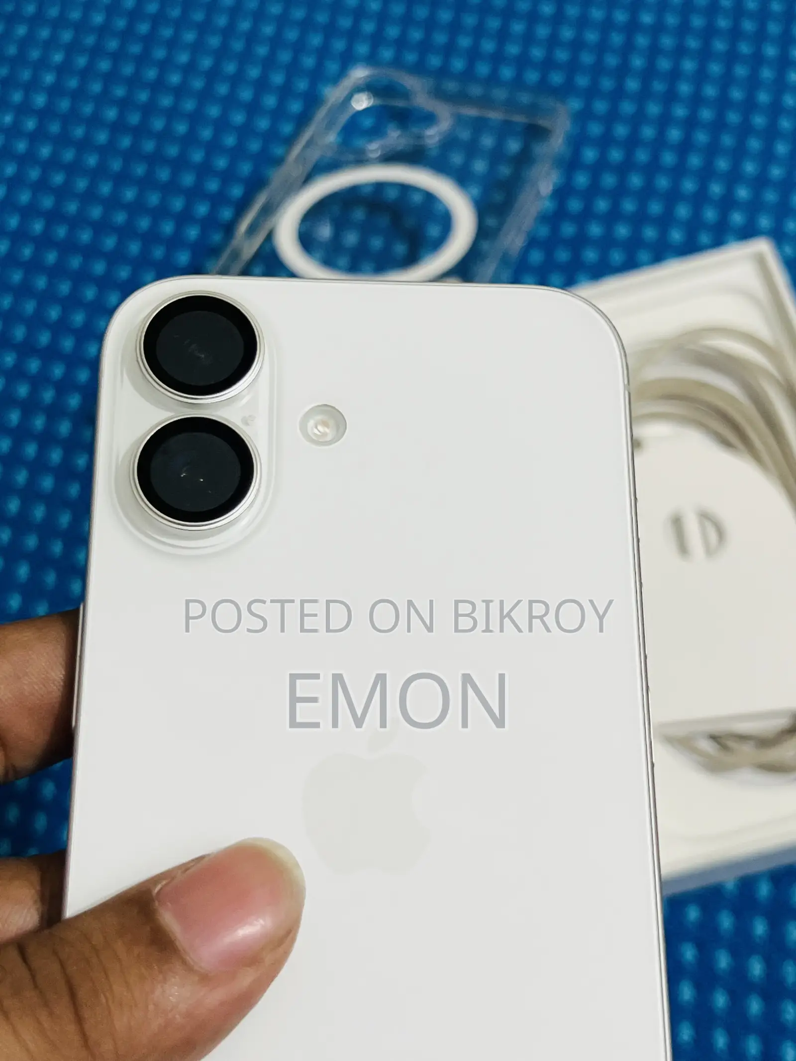 অ্যাপল আইফোন ১৬ ২৫৬ জিবি সাদা