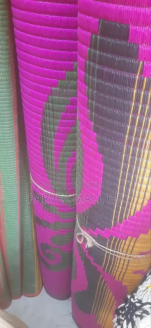 High Quality Double Thick Mat 5ft/7ft Size Multicolor-1 Piece