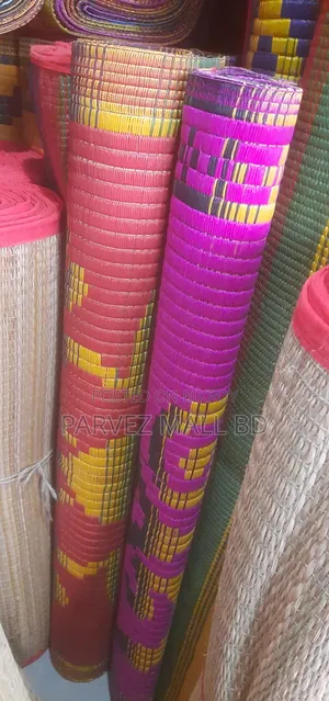 High Quality Double Thick Mat 5ft/7ft Size Multicolor-1 Piece