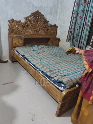 সেগুন কাট এর খাট