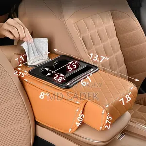 Car Armrest Cushion Cover