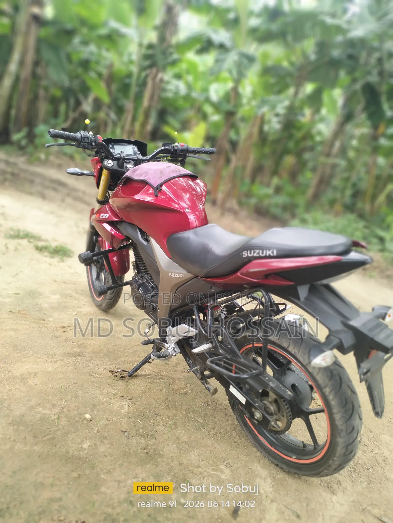 সুজুকি জিক্সার মনোটোন ২০২২ রেড