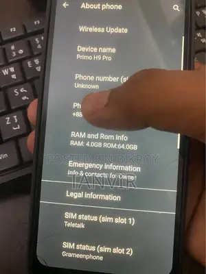 Walton Primo H9 Pro 64 GB Black