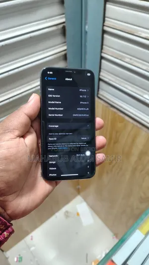 Apple iPhone X 256 GB Black