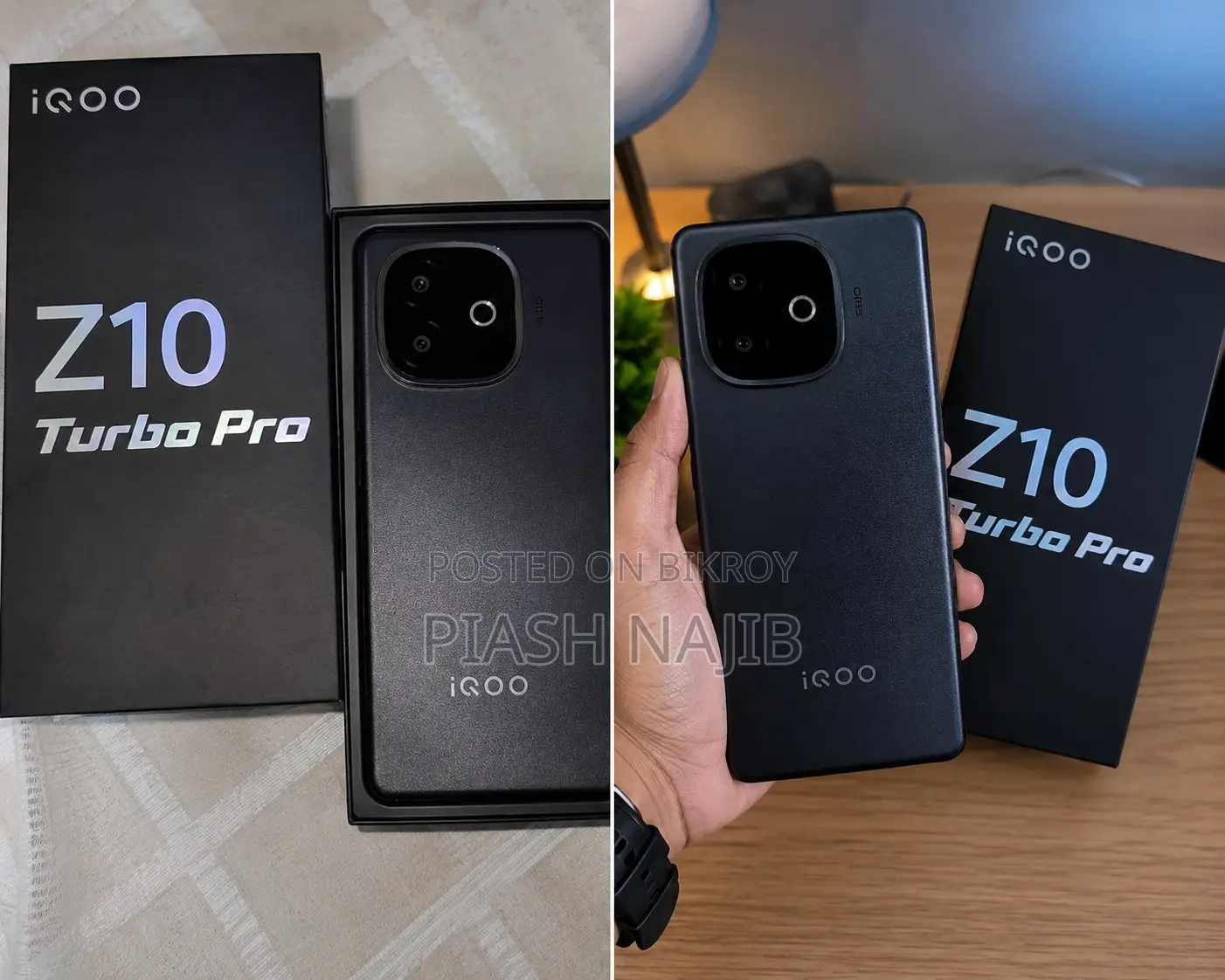 Vivo iQOO Z10 Turbo Pro 256 GB Black