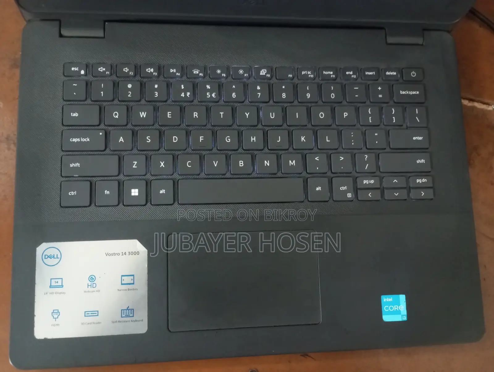 Laptop Dell Vostro 14 3000 8GB Intel Core i3 SSD 256GB