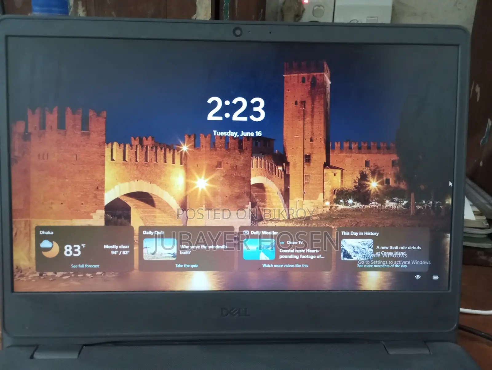 Laptop Dell Vostro 14 3000 8GB Intel Core i3 SSD 256GB