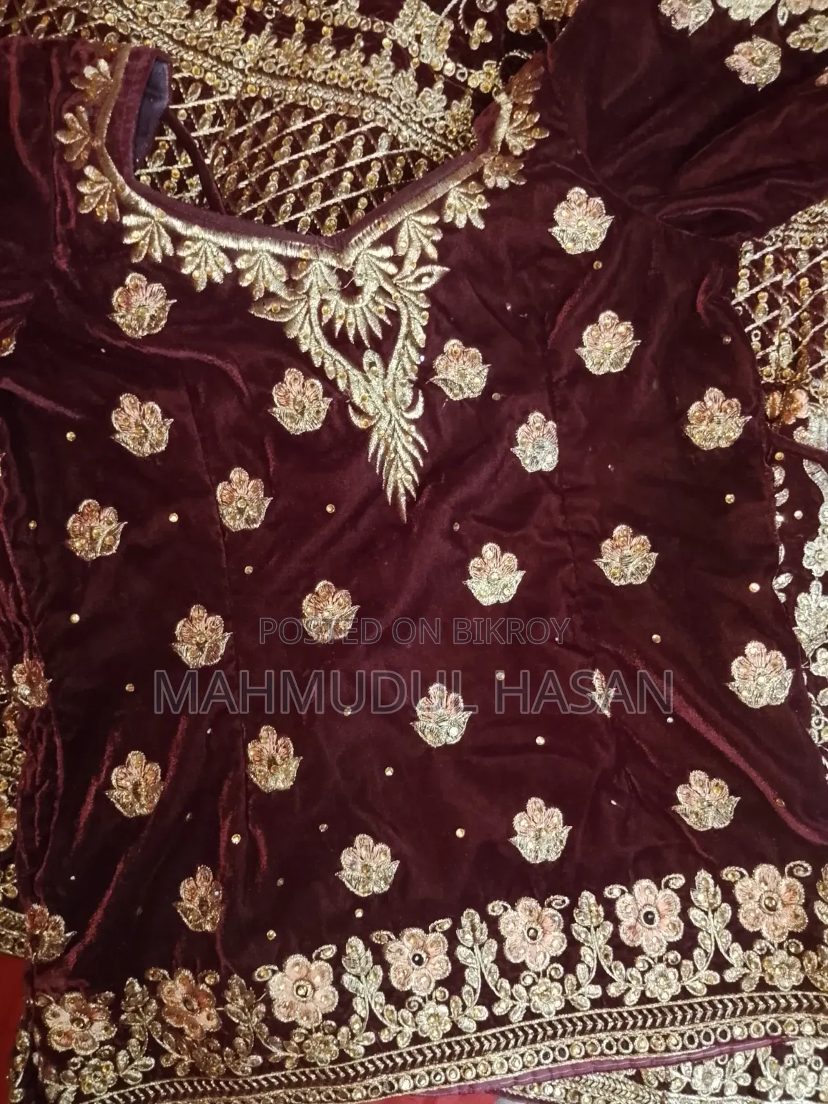Velvet Lehenga