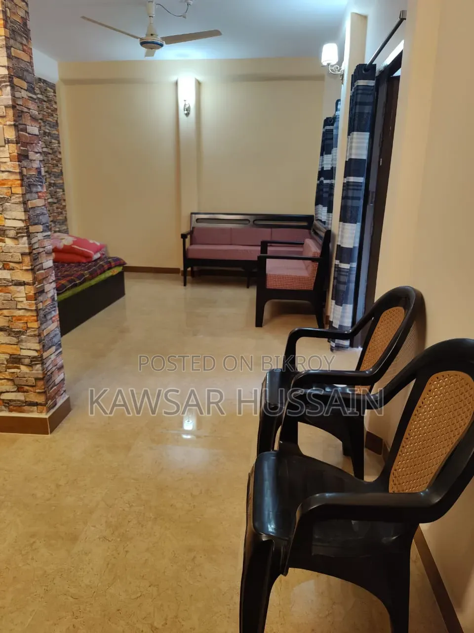 Furnished 1-bedroom House in Housing Estate, Amber Khana for rent